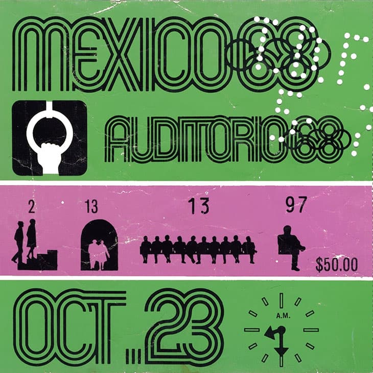 México 68 Boleto